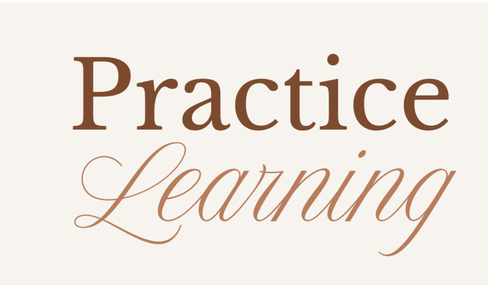 Practice Learning Practice Learning